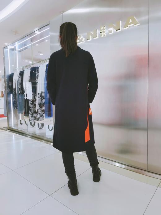 捷恩尼纳2021新品趣味性羊毛大衣A16W443F 商品图5