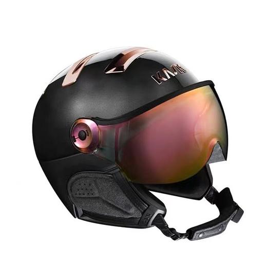 KASK - CHROME VISOR - Black/Pink Gold 配件 头盔 黑色/金色镜 商品图0
