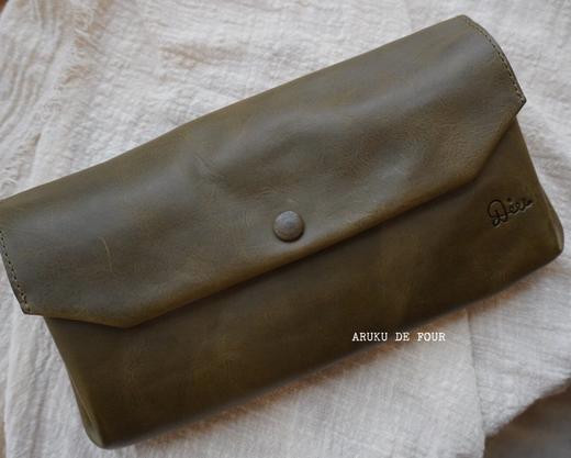 Diu军绿/棕/深红棕/白/黑牛皮手工包 商品图9