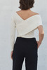 Viktoria Chan | SS21012-L  Nova wrap knit-Long Sleeves [针织不对称单边长袖上衣] 商品缩略图1