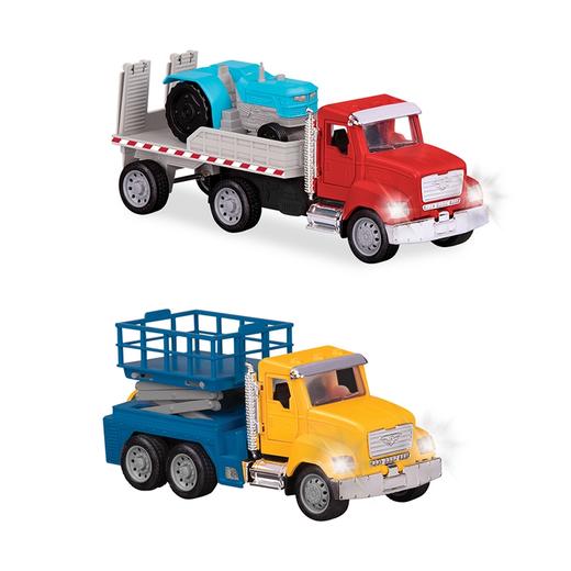 4岁+ | 美国Driven 小小平板载货车剪式升降载重车儿童工程车玩具小号仿真4+ 商品图0