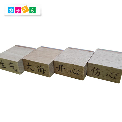 博苑幼儿园识字造句活字印章印刷术定制组词 玩教具 造句印章 商品图1