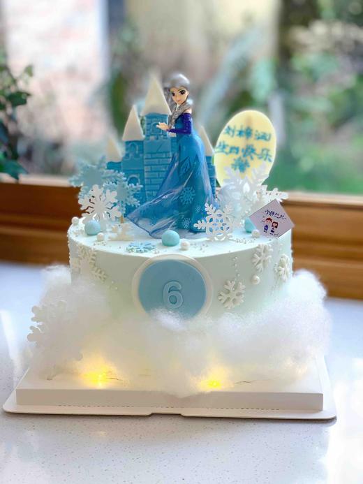 冰雪奇缘奶油蛋糕 下单前请仔细阅读商品详情 商品图1
