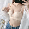 无肩绑带拉绳内衣女聚拢收副乳无钢圈文胸贴调整型上托小胸罩加厚 商品缩略图3