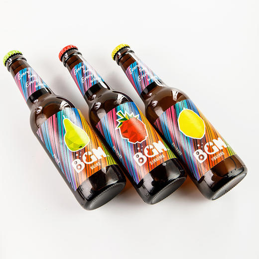 BGM啤酒330*12组合箱啤（梨子小麦*4+柠檬拉格*4+混合莓拉格*4） 商品图3