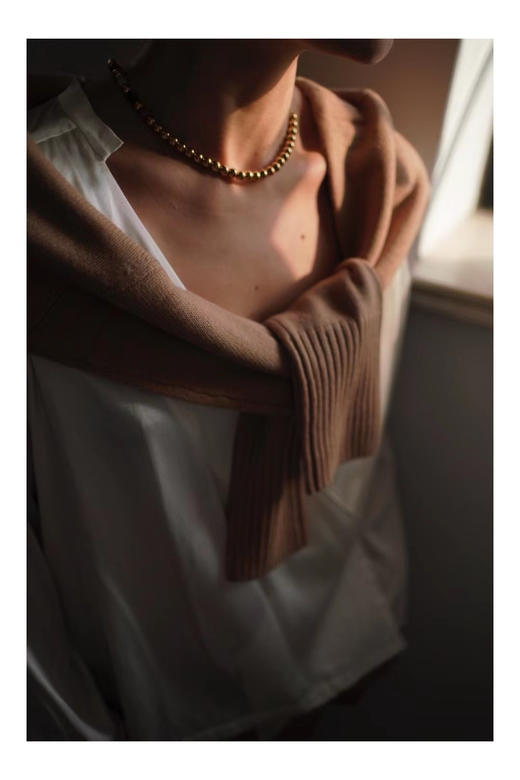 Puree｜#1986 half-neck baby cashmere sweater 半高领小山羊绒女款毛衣 [黑 / 白 / 驼] 商品图2