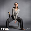 Puree｜#1987 deep v-neck basic sweater 纯羊绒V领基础款毛衣 [黑 / 白 / 灰] 商品缩略图4