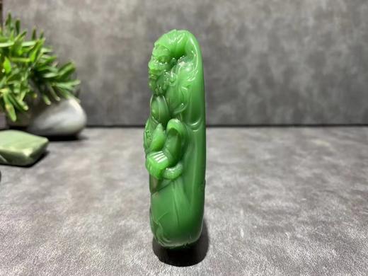 【御珠宫坊·传藏系列】碧玉韦陀菩萨 商品图1