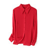 上海旗袍厂ASE-3395气质百塔时尚真丝衬衫 商品缩略图4