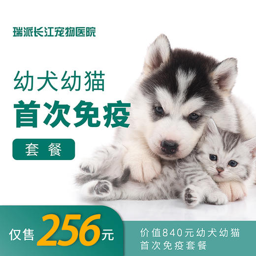 【免疫套餐】首次免疫&体检套餐幼犬幼猫通用 商品图0