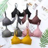 无钢圈小胸内衣女学生日系聚拢调整型美背韩版吊带三角杯文胸罩 商品缩略图3