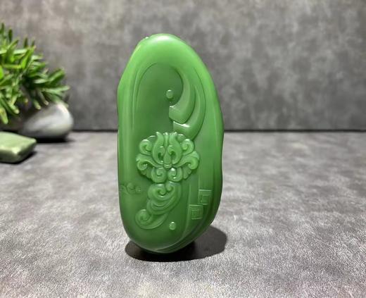 【御珠宫坊·传藏系列】碧玉韦陀菩萨 商品图2