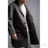 Puree｜#homme-3 pocket details coat 羊绒羊毛混纺男款单排扣极简翻盖袋大衣 [绿 / 灰] 商品缩略图7