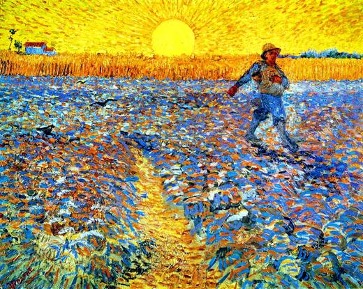 【伯妮斯茵】1M6511--《播种者》主题丝麻编礼帽--《燃烧的灵魂--梵高》 商品图3