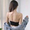 新款 深V前拉链美背女神打底吊带背心带胸垫百搭小心机细肩带裹胸 商品缩略图1