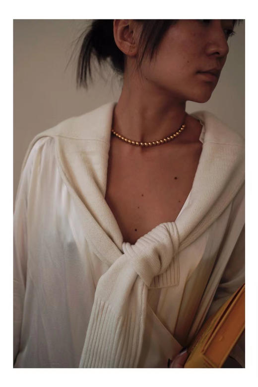 Puree｜#1986 half-neck baby cashmere sweater 半高领小山羊绒女款毛衣 [黑 / 白 / 驼] 商品图1