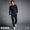 Puree｜#1989 ultra-light superfine basic sweater 超轻精纺纯羊绒基础男款毛衣 [藏蓝 / 绿 / 酒红 / 灰] 商品缩略图1