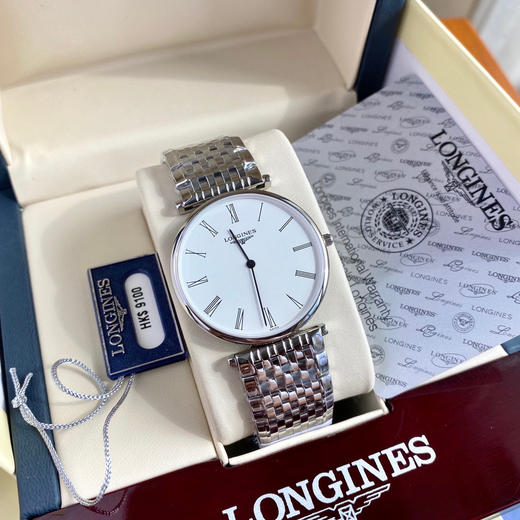 渠道货 浪琴嘉岚系列石英腕表男款 表盘直径36mm 商品图2