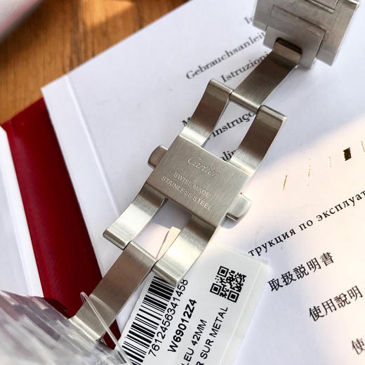 订制渠道货 瑞士原装机！卡地亚蓝气球系列 男款大号42mm 机械到货，瑞士进口ETA-2824/2892全自动机械机芯！ 商品图8