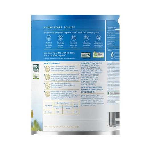 BellamyS贝拉米婴儿奶粉4段900g（新版本）【保税备货】 商品图1