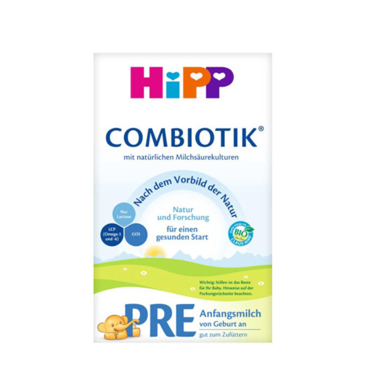 德国Hipp喜宝益生元益生菌婴幼儿奶粉Pre段0-6个月