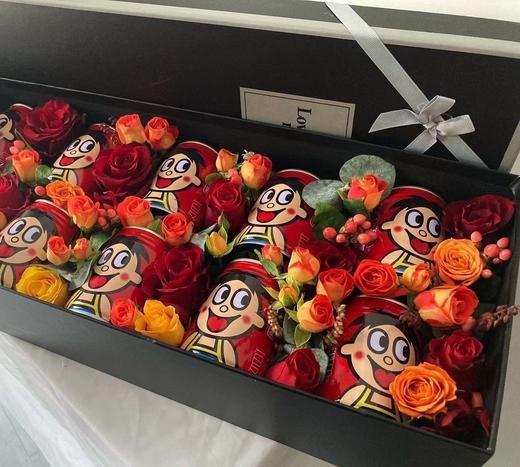 《最旺的仔》新年鲜花花盒 商品图1