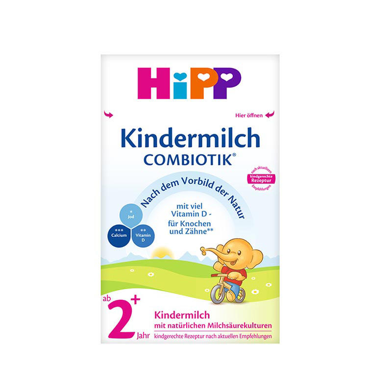 德国Hipp喜宝益生元益生菌婴幼儿奶粉2+段600g2岁及2岁以上