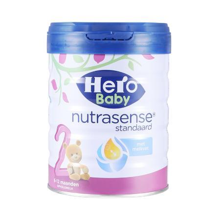 荷兰HeroBaby婴幼儿配方奶粉美素白金版2段800g【保税备货】 商品图0