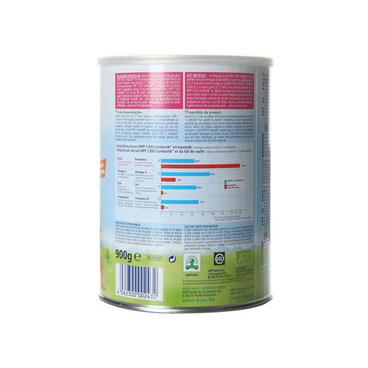 HiPP喜宝荷兰版有机益生菌奶粉3段800克/罐12个月以上(新旧随机发货) 商品图3