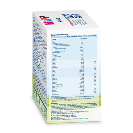 HIPP喜宝有机BIO较大婴儿配方奶粉2段600克6-10个月 商品图1