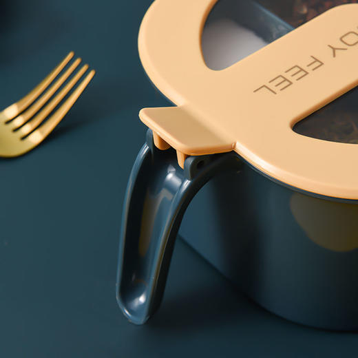 【4格4勺】韩版简约撞色厨房多格调料盒. 商品图3