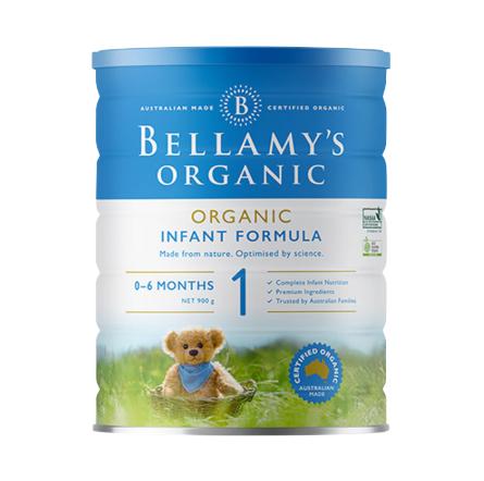 BellamyS贝拉米婴儿奶粉1段900g（新版本）【保税备货】