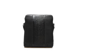 豪麟名鞋奥莱迪嘉男装牛皮革皮包TMPB11AM205黑色  原价1660元