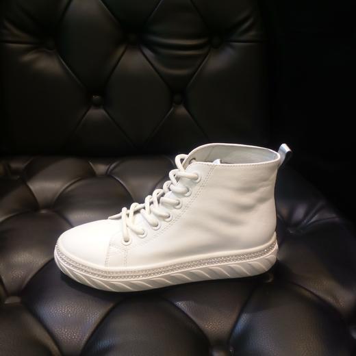 lfgj  jeansAG406春季时尚系带舒适高帮鞋 商品图1