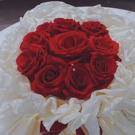 情人节玫瑰蛋糕 商品图1