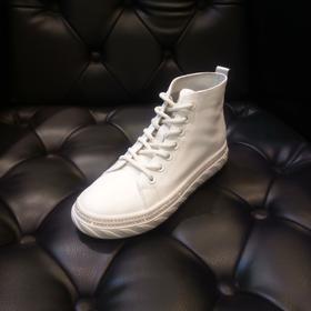 lfgj  jeansAG406春季时尚系带舒适高帮鞋