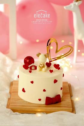 爱的小熊抱抱蛋糕