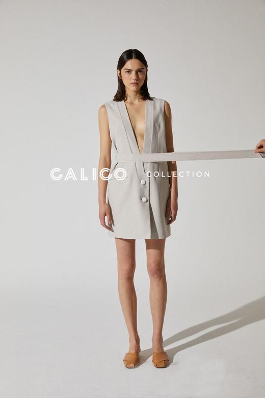 坎肩绑带修身马甲 商品图1