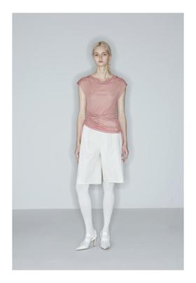 宽松牛仔五分裤