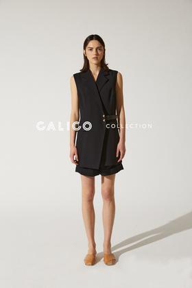 金属扣皮带马甲