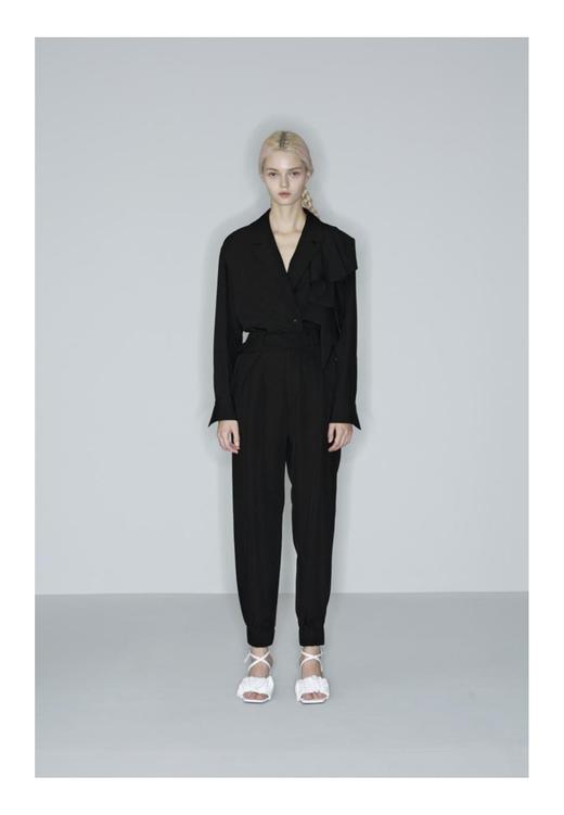 松紧脚口长裤 商品图0