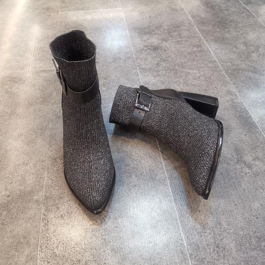 lfgj jeans AH704春秋性感魅惑弹力靴女鞋 商品图4