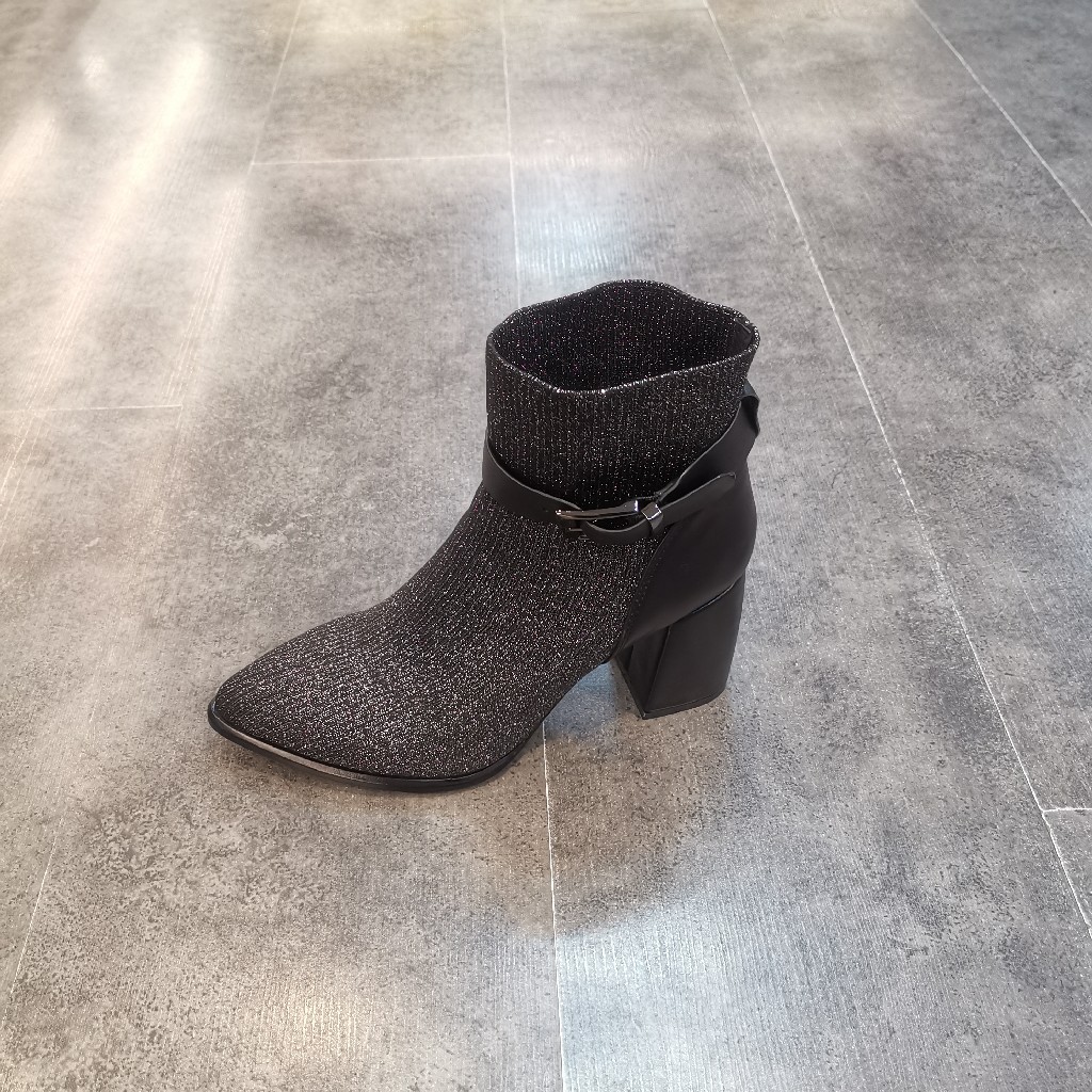 lfgj jeans AH704春秋性感魅惑弹力靴女鞋