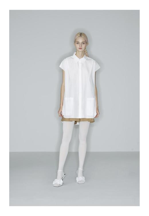 双兜马甲衬衫 商品图0