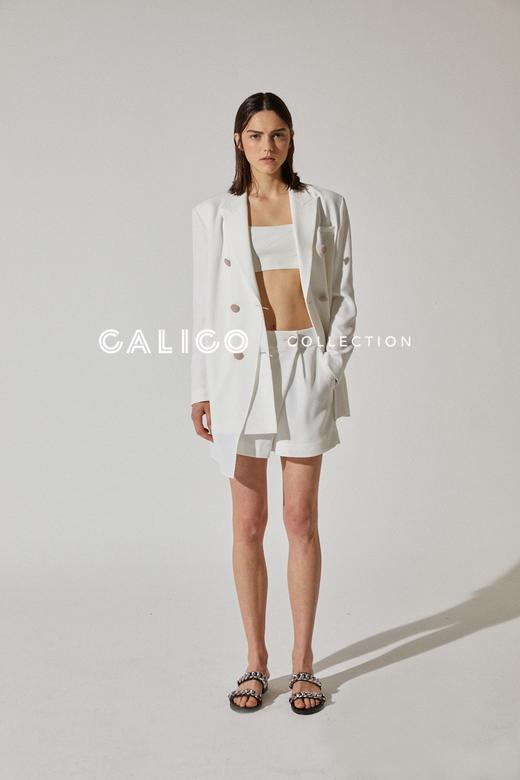 不对称双排扣西装 商品图1