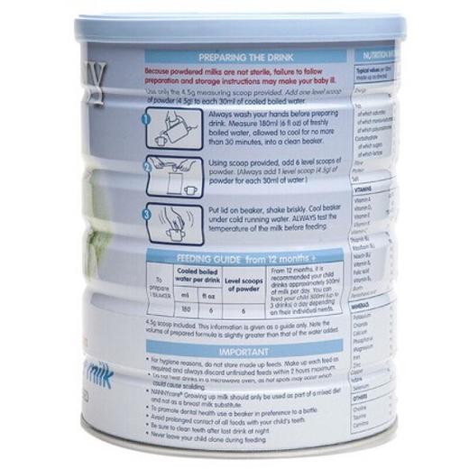 〖英国直邮〗英国纳尼凯尔NannyCare羊奶3段900g 商品图2