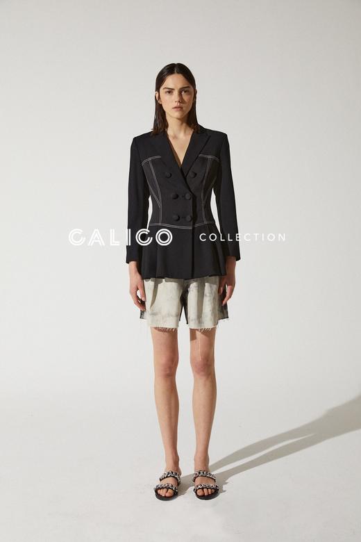 腰封撞线西装 商品图0