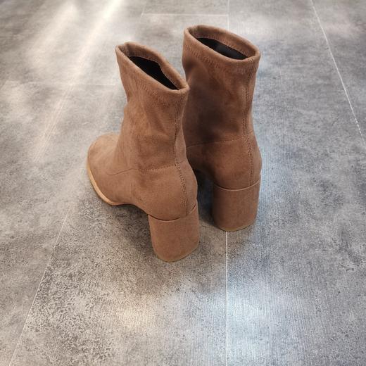 lfgj jeans AJ801秋冬中性复古弹力女靴 商品图9