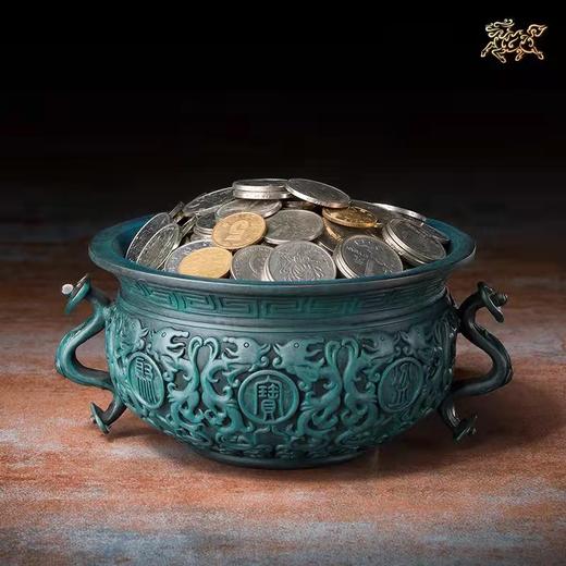 7F  铜师傅  聚宝盆（中号） 商品图0