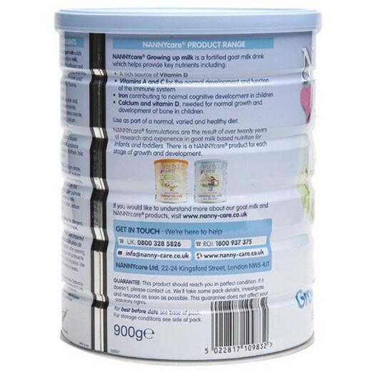 〖英国直邮〗英国纳尼凯尔NannyCare羊奶3段900g 商品图3